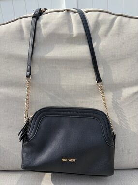 Nine West Crossbody Bag with Gold Chain Strap